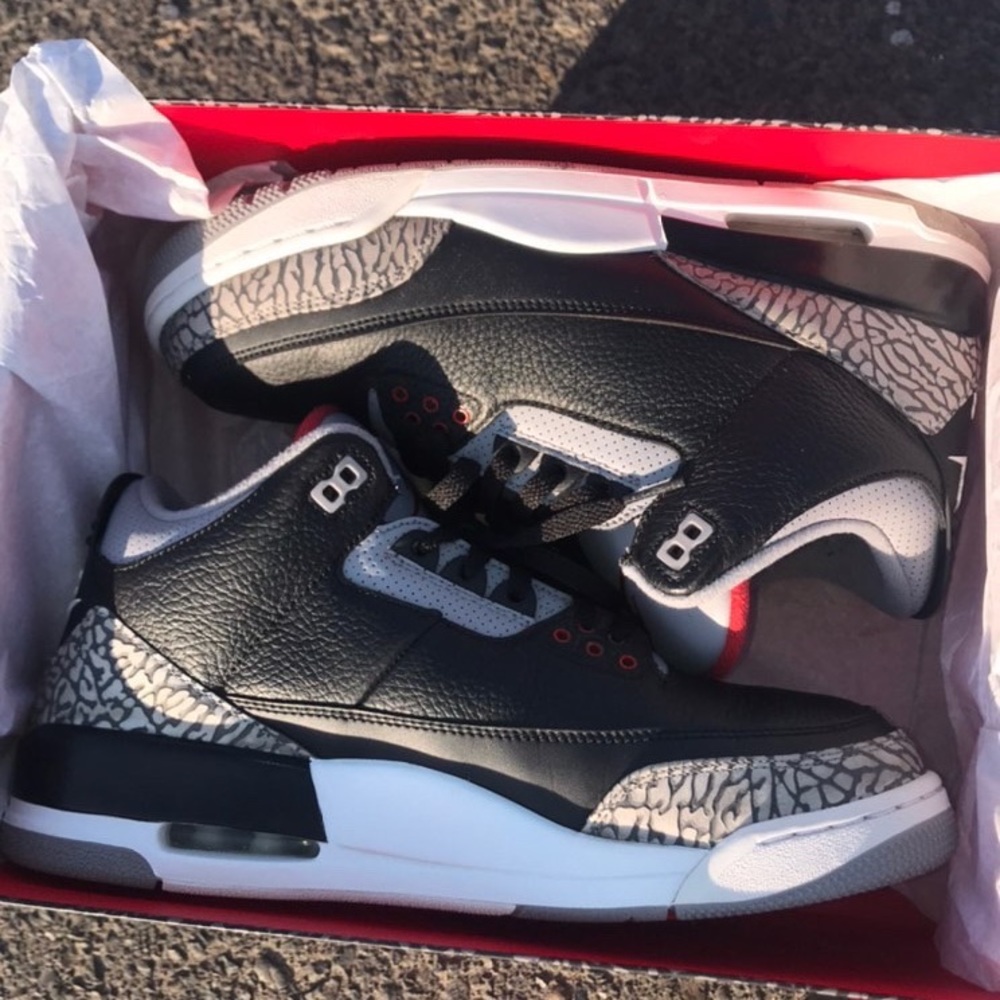 Jordan 3 Black cement ✅